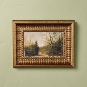 6.5"x8.5" Horizontal Landscape Road Framed Wall Art - Hearth & Hand Magnolia